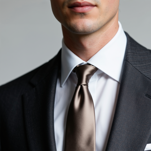 五十岁左右男性高管头像，穿深色西装打领带，背景简洁，商务正式风格